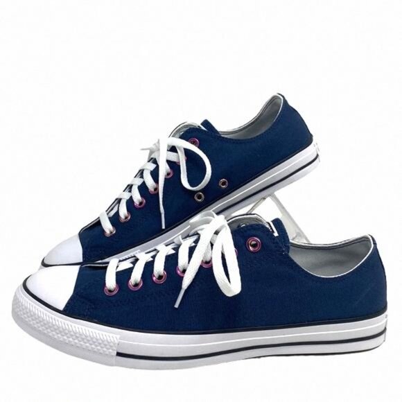 Converse Ctas Low Shoes Skate Casual Men's Size 168958C-WBP Custom Canvas Navy - Picture 1 of 13